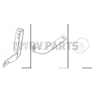 Westin Public Safety Grille Guard Mounting Kit - 40382PK