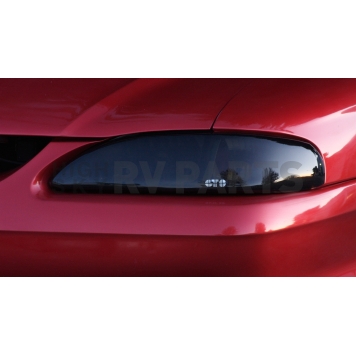 GT Styling Headlight Cover - Composilite Smoke Full Cover Set Of 2 - GT0206S-1