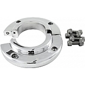 Borgeson Steering Column Mount - Aluminum Silver - 909009