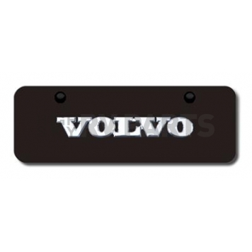 Automotive Gold License Plate - Volvo Stainless Steel - VOLNGBM