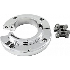 Borgeson Steering Column Mount - Polished Aluminum Silver - 909010