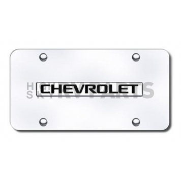 Automotive Gold License Plate - Chevrolet Stainless Steel - CHVNGC