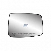 K-Source Exterior Mirror Glass Rectangular Power Single - 30244