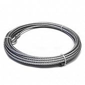 Warn Winch Cable -  75 Feet Galvanized Steel - 34414