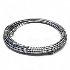 Warn Winch Cable -  75 Feet Galvanized Steel - 34414