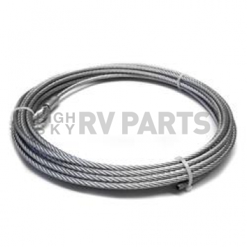 Warn Winch Cable -  75 Feet Galvanized Steel - 34414