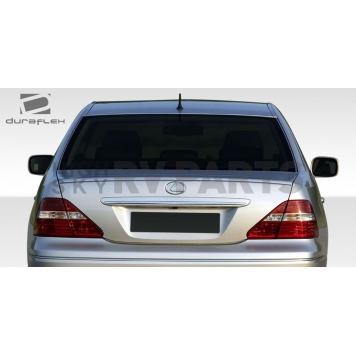 Extreme Dimensions Spoiler - 1 Piece Primered Fiberglass Black - 107783