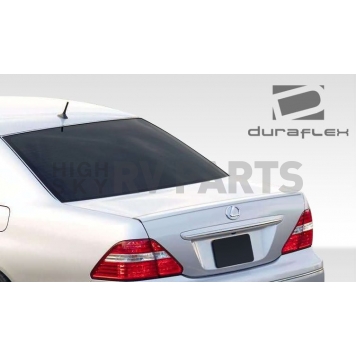 Extreme Dimensions Spoiler - 1 Piece Primered Fiberglass Black - 107783-1