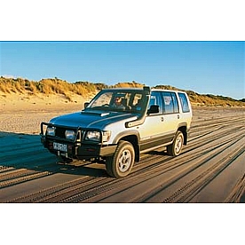 ARB Bumper Steel Powder Coated Deluxe Bar Black 1-Piece - 3444060