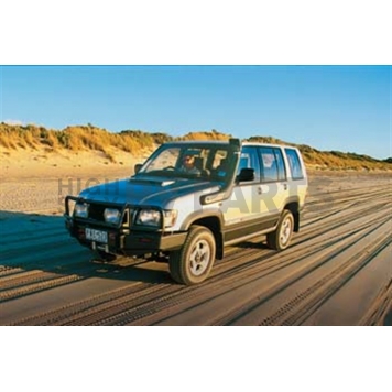 ARB Bumper Steel Powder Coated Deluxe Bar Black 1-Piece - 3444060
