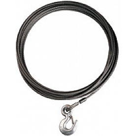Warn Winch Cable - 9800 Pounds 50 Feet Galvanized Steel - 38309