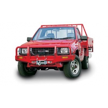 ARB Bumper Steel Powder Coated Deluxe Bar Black 1-Piece - 3448040
