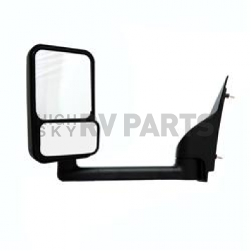 Velvac Exterior Mirror Manual Rectangular Black - 728731