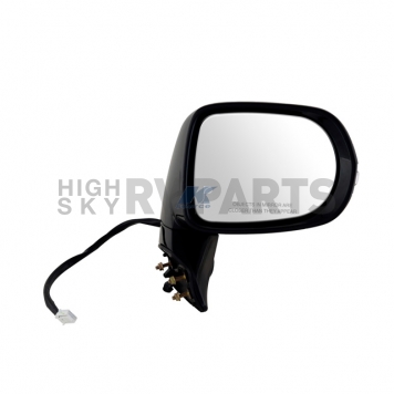 K-Source Exterior Mirror Electric Rectangular Black Single - 70157T