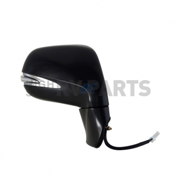 K-Source Exterior Mirror Electric Rectangular Black Single - 70157T-1