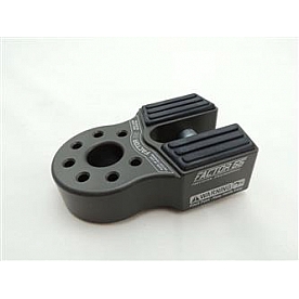 Factor 55 Winch Cable Shackle Mount - Gray Billet Aluminum - 0022506
