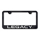 Automotive Gold License Plate Frame - Black Stainless Steel - LFLGYEB