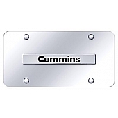 Automotive Gold License Plate - Cummins Stainless Steel - CMNNCC
