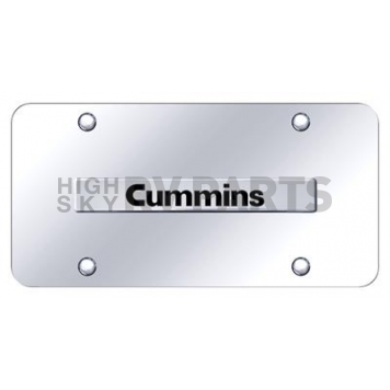 Automotive Gold License Plate - Cummins Stainless Steel - CMNNCC