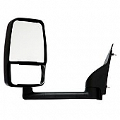 Velvac Exterior Mirror Manual Rectangular Black - 728735