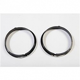 Rugged Ridge Headlight Trim - Plastic Black Set Of 2 - 1241923