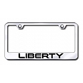Automotive Gold License Plate Frame - Gold Stainless Steel - LFLIBEG