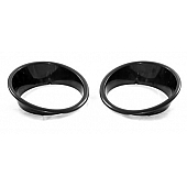 Rugged Ridge Headlight Trim - Plastic Black Set Of 2 - 1241925