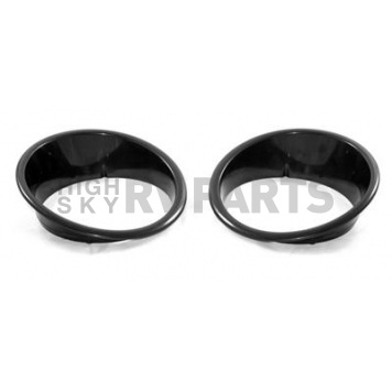 Rugged Ridge Headlight Trim - Plastic Black Set Of 2 - 1241925