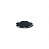 Clayton Machine Works Brake Pedal Pad - Aluminum With Rubber Pad Silver With Black Pad - BP302