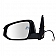 K-Source Exterior Mirror Electric OEM Black Single - 70166T