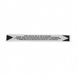 Warn Winch Label - 98391