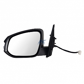 K-Source Exterior Mirror Electric OEM Black Single - 70172T