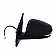 K-Source Exterior Mirror Electric OEM Black Single - 70172T
