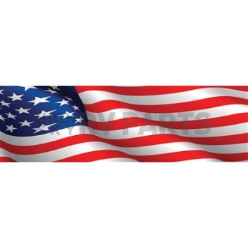 Vantage Point Window Graphics - American Flag - 010005M