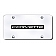 Automotive Gold License Plate - Corvette C6 Stainless Steel - COV6NCC