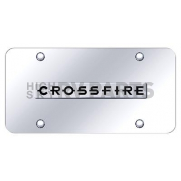 Automotive Gold License Plate - Crossfire Stainless Steel - CRONCC