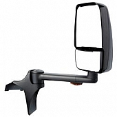 Velvac Exterior Mirror Remote Rectangular Black - 728740