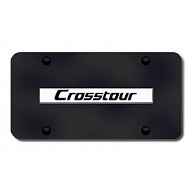 Automotive Gold License Plate - Crosstour Stainless Steel - CRTNCB