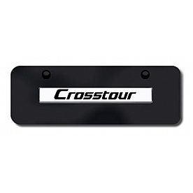 Automotive Gold License Plate - Crosstour Stainless Steel - CRTNCBM