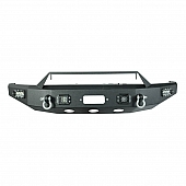 Paramount Automotive Bumper Direct-Fit 1-Piece Design Black - 570404
