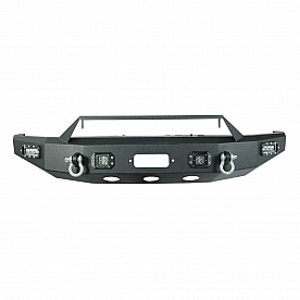 Paramount Automotive Bumper Direct-Fit 1-Piece Design Black - 570404
