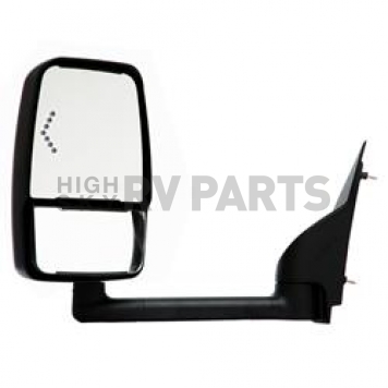 Velvac Exterior Mirror Remote Rectangular Black - 728741