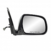 K-Source Exterior Mirror Electric Rectangular Black Single - 70177T