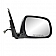 K-Source Exterior Mirror Electric Rectangular Black Single - 70177T