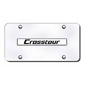 Automotive Gold License Plate - Crosstour Stainless Steel - CRTNCC