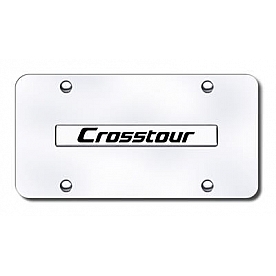 Automotive Gold License Plate - Crosstour Stainless Steel - CRTNCC
