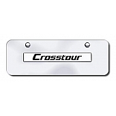 Automotive Gold License Plate - Crosstour Stainless Steel - CRTNCCM