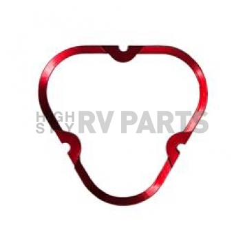 KC Hilites Headlight Bezel - Aluminum Alloy Red Single - 30557