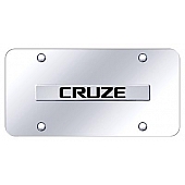Automotive Gold License Plate - Cruze Stainless Steel - CRUNCC