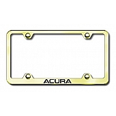 Automotive Gold License Plate Frame - Gold Stainless Steel - LFWACUEG